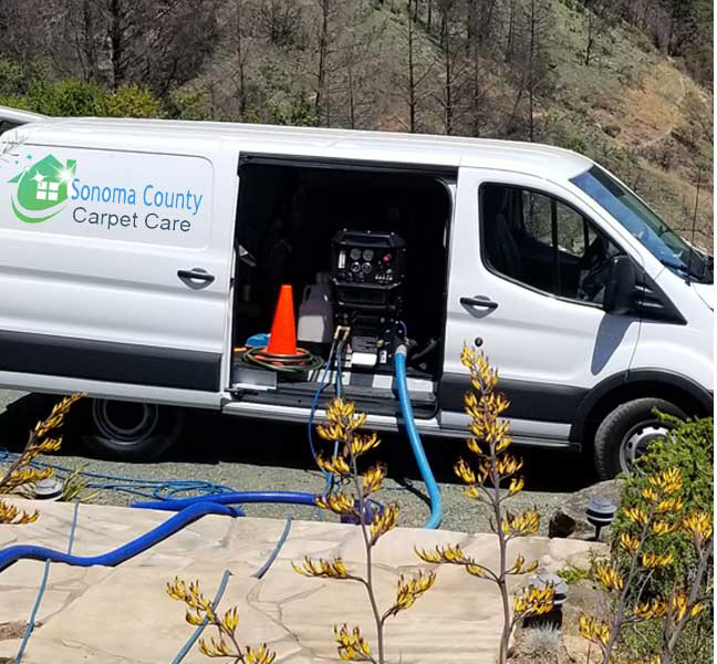 Residential carpet cleaning services.